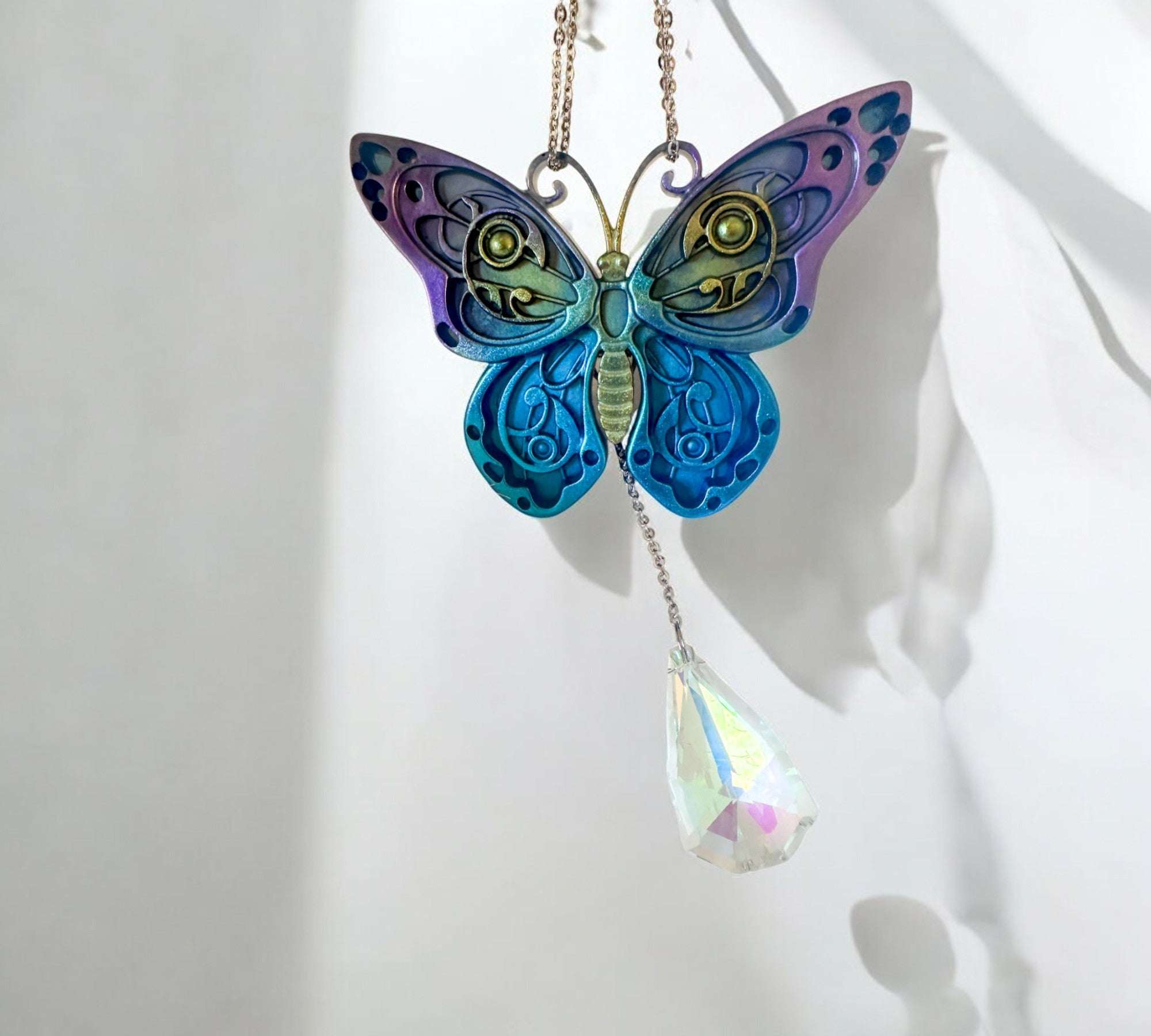 Butterfly Suncatchers - Handmade Colour Shifting Butterfly Decor