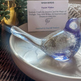 Wish Birds - Handmade Whispering Wish Dandelion Puff Resin Birds