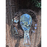 Forget-Me-Not Garden Bird - Handmade Forget-Me-Not Floral Resin Bird