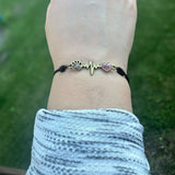 Pet Memorial Bracelet - Handmade Pet Paw & Heart Memorial Bracelet