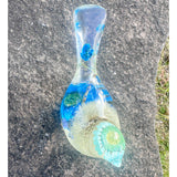 Wish Blue Bird: Petal Whispers & Dreams Handmade Resin Floral Bird