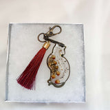 Memorial Pet Keepsake  - Handmade Custom Cat Resin Keychain