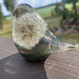 Enchanted Dandelion Wishing Bird - Handmade Resin Fairy Puff Bird