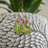 Handmade Spring Bloom Tulip Earrings - Garden Inspired Accessories