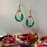 Spring Blossom Tulip Earrings: Handcrafted Floral Accessories