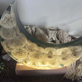 Enchanted Fairy Dandelion Moon – Color-Shifting Resin Handmade Decor