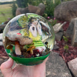 Fairy Treasures - Enchanted Forest Handmade Resin Fairy Sphere