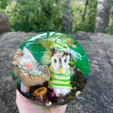 Fairy Treasures - Enchanted Forest Handmade Resin Fairy Sphere