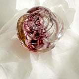 Everlasting Resin Rose Sculpture - Handmade Real Rose Home Decor