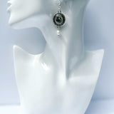 Earring - Ocean's Whisper -Handmade Mother of Pearl Resin Drop Earring