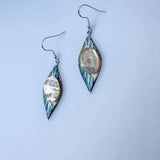 Earring - Pearly Seas - Handmade Mother of Pearl Ocean Resin Earrings