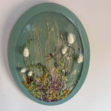 Botanical Wall Art - Whispering Meadows #1 Handmade Resin Wall Art