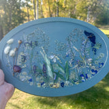 Botanical Wall Art - Whispering Meadows #2 Handmade Resin Wall Art