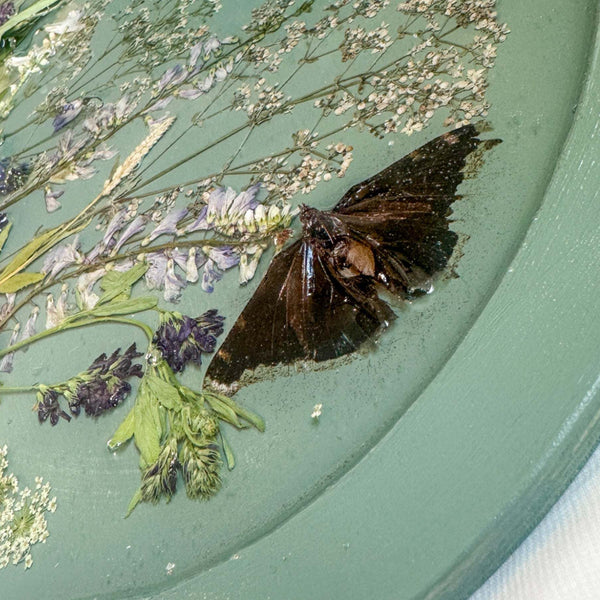 Botanical Wall Art - Whispering Meadows #2 Handmade Resin Wall Art