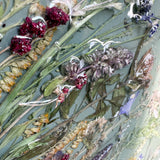Botanical Wall Art - Whispering Meadows #3 Handmade Resin Wall Art