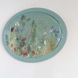 Botanical Wall Art - Whispering Meadows #3 Handmade Resin Wall Art