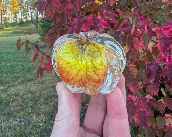 Pumpkin Patch - Handmade Botanical Resin Pumpkins with Copper Stems