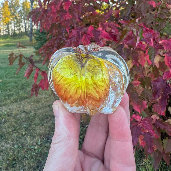 Pumpkin Patch - Handmade Botanical Resin Pumpkins with Copper Stems