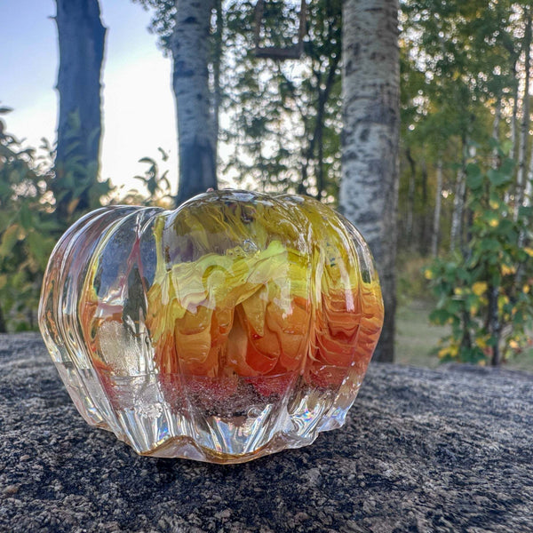 Pumpkin Patch - Handmade Botanical Resin Pumpkins with Copper Stems