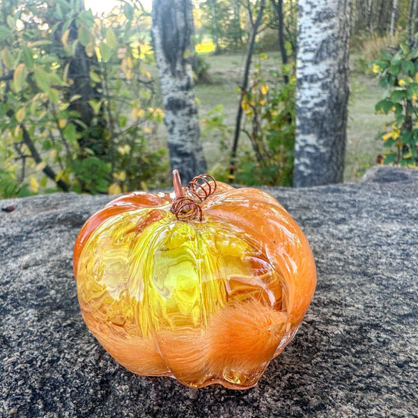 Pumpkin Patch - Handmade Botanical Resin Pumpkins with Copper Stems