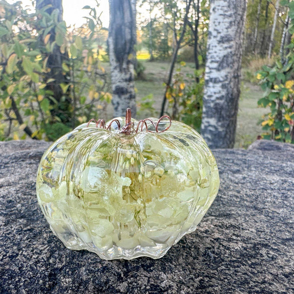 Pumpkin Patch - Handmade Botanical Resin Pumpkins with Copper Stems