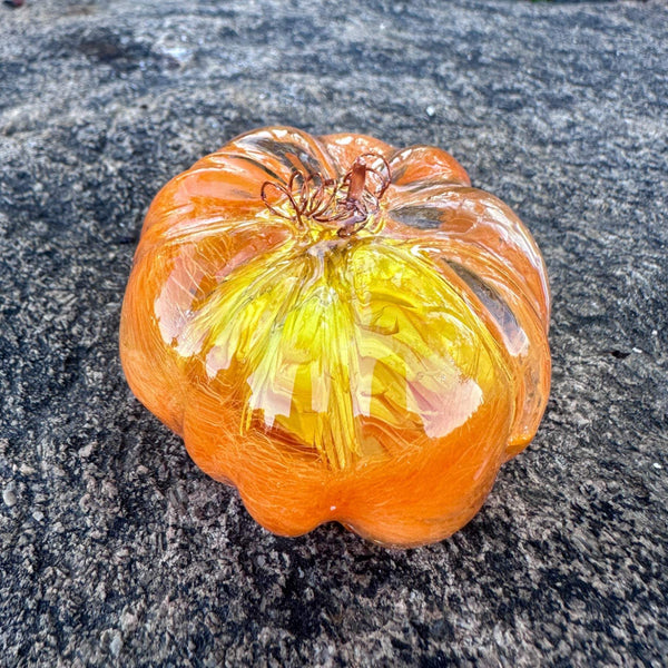 Pumpkin Patch - Handmade Botanical Resin Pumpkins with Copper Stems