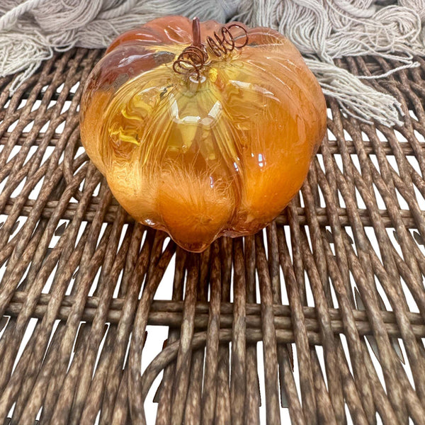 Pumpkin Patch - Handmade Botanical Resin Pumpkins with Copper Stems