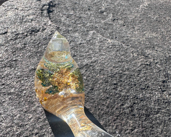 Maple Leaf Crystal Songbirds: Handmade Resin Art Rhinestone Bird Decor