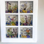 Woodland Wonder Window -Handmade Enchanted Forest Mushrom & Botanicals