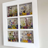 Woodland Wonder Window -Handmade Enchanted Forest Mushrom & Botanicals