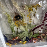 Woodland Wonder Window -Handmade Enchanted Forest Mushrom & Botanicals