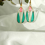 Tulip Bloom Earrings – Handmade Floral Elegance for Garden Lovers