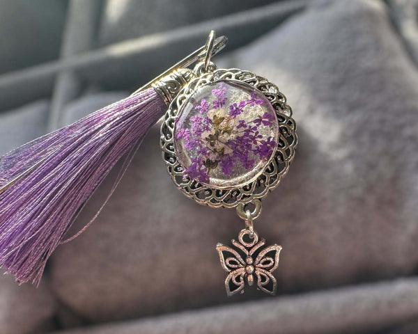 Bookmark Blooms in Books: Handcrafted Floral Delights with Charms