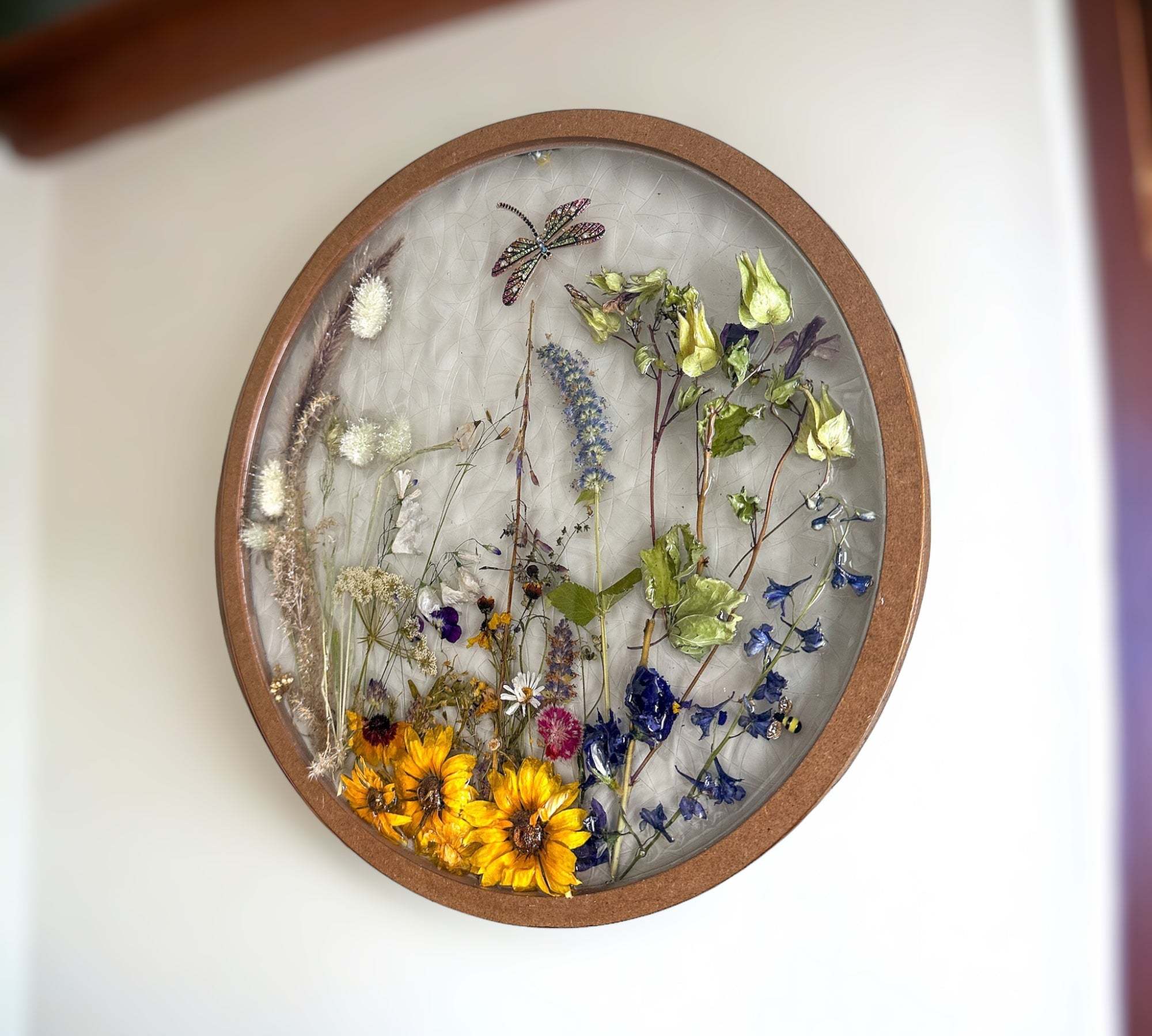 Real Pressed Flowers Nature Inspired Wall Art - Garden Portal