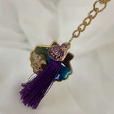 Keychain Handmade with Resin -  Carry a Piece of the Sea with You