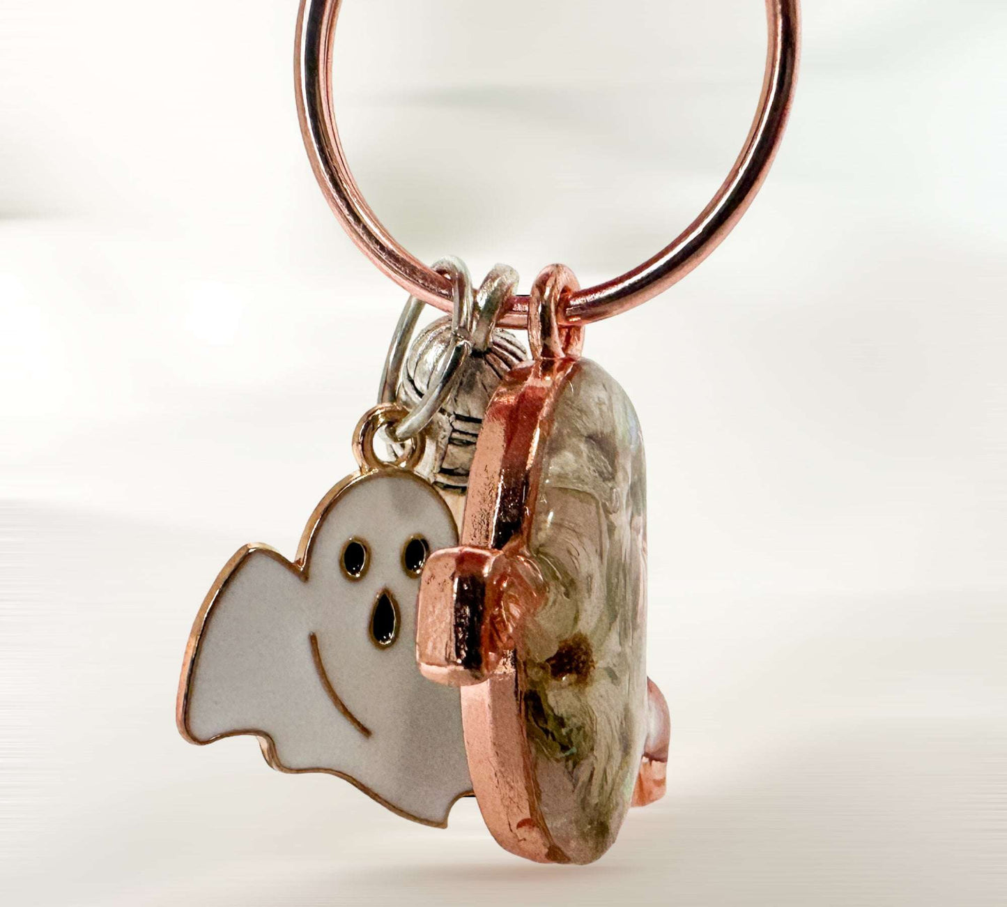 Haunted Halloween Ghost Keychains: Spooky Accessories for All