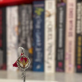 Bookmark - Botanical Elegance - Handcrafted Resin Floral Bookmarks