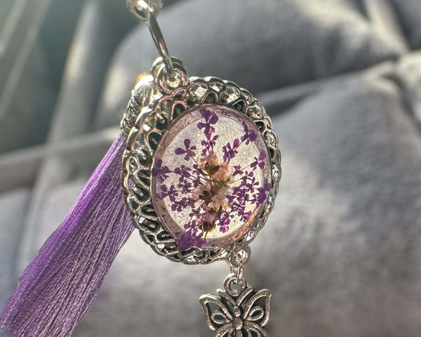 Bookmark Blooms in Books: Handcrafted Floral Delights with Charms