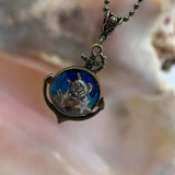 Anchors Away: Ocean-Inspired Pendants with Real Seashells & Sand