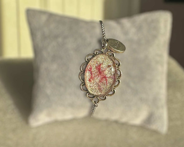 Fairy Wishes Bracelet -Wish Charm Bracelet Handmade with Tinted Wishes