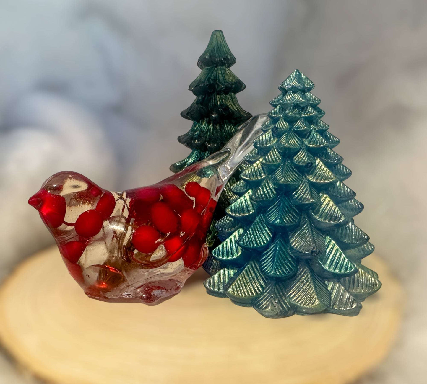 Scarlet Songbird Woodland Harmony Collection- The Enchanted Forest 