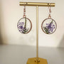 FLoral Earrings: Petal Whispers - Nature Inspired with Dried Flowers