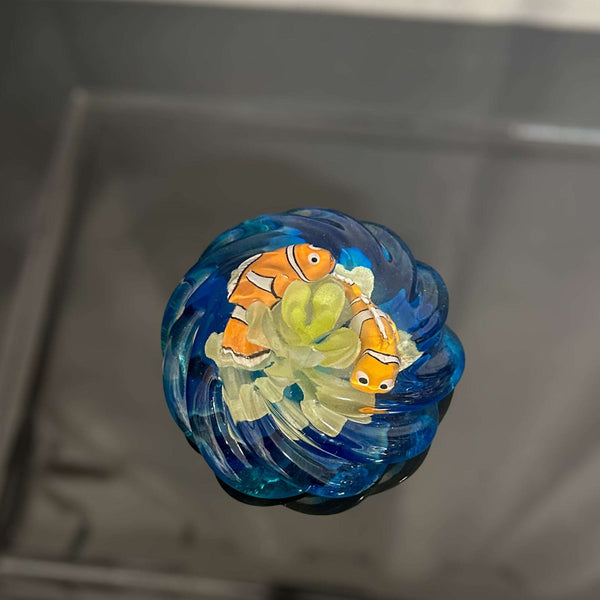 Whimsical Nemo Resin Paper Weight: Magical Home Decor Night Light