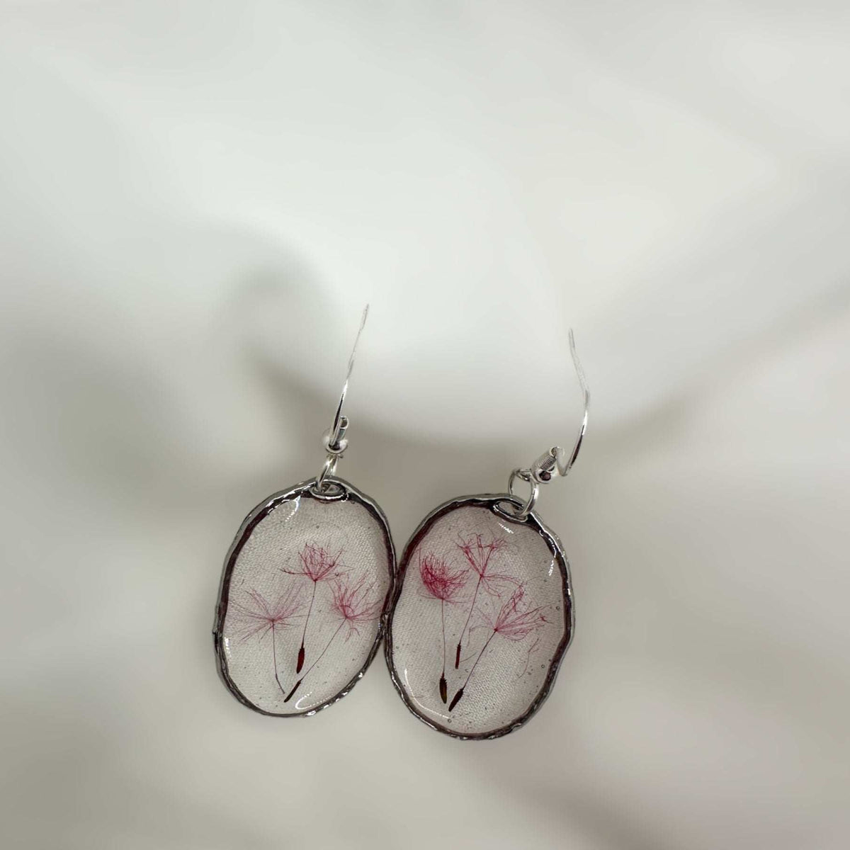 Fairy Wishes Earrings – A Pair of Dandelion Dreams & Coloured Wishes