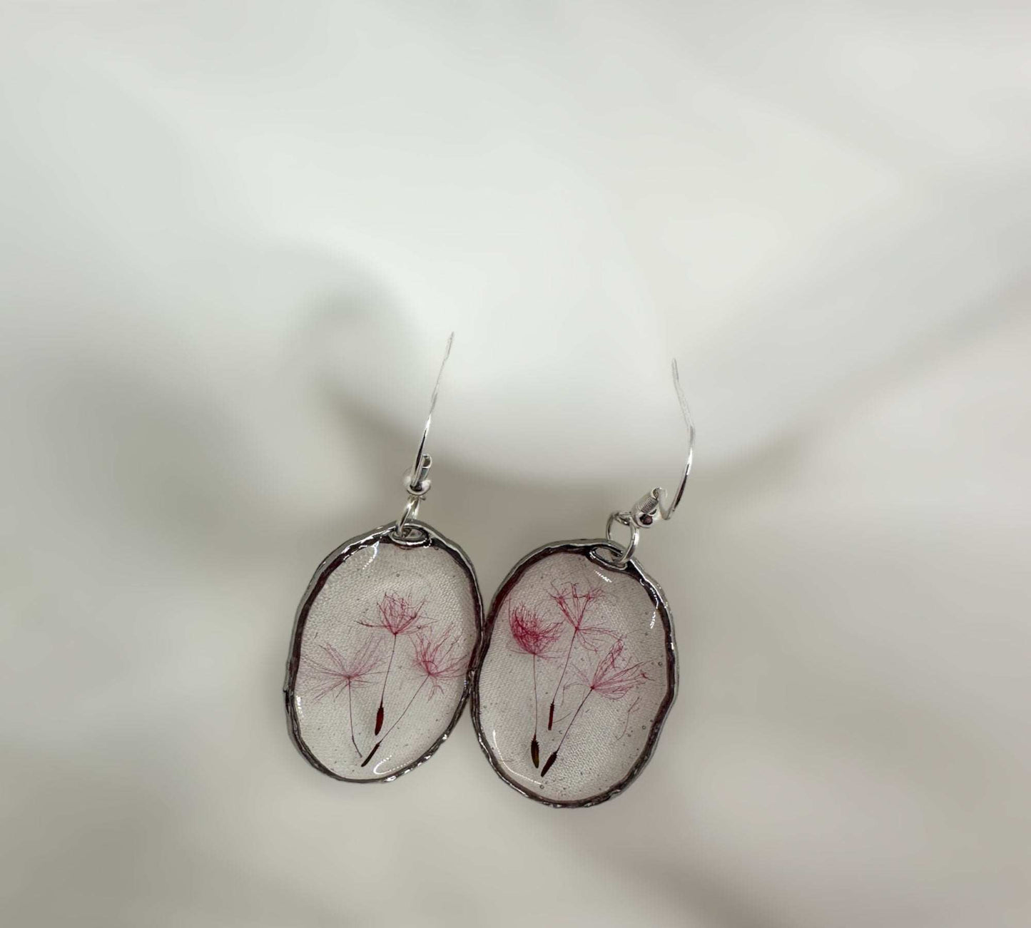 Fairy Wishes Earrings – A Pair of Dandelion Dreams & Coloured Wishes