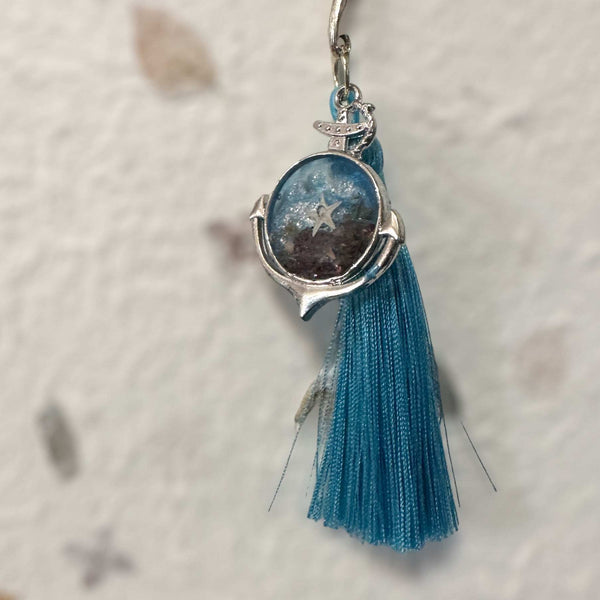 Bookmark - Handcrafted Resin Oceans with Real Seashells and Sand