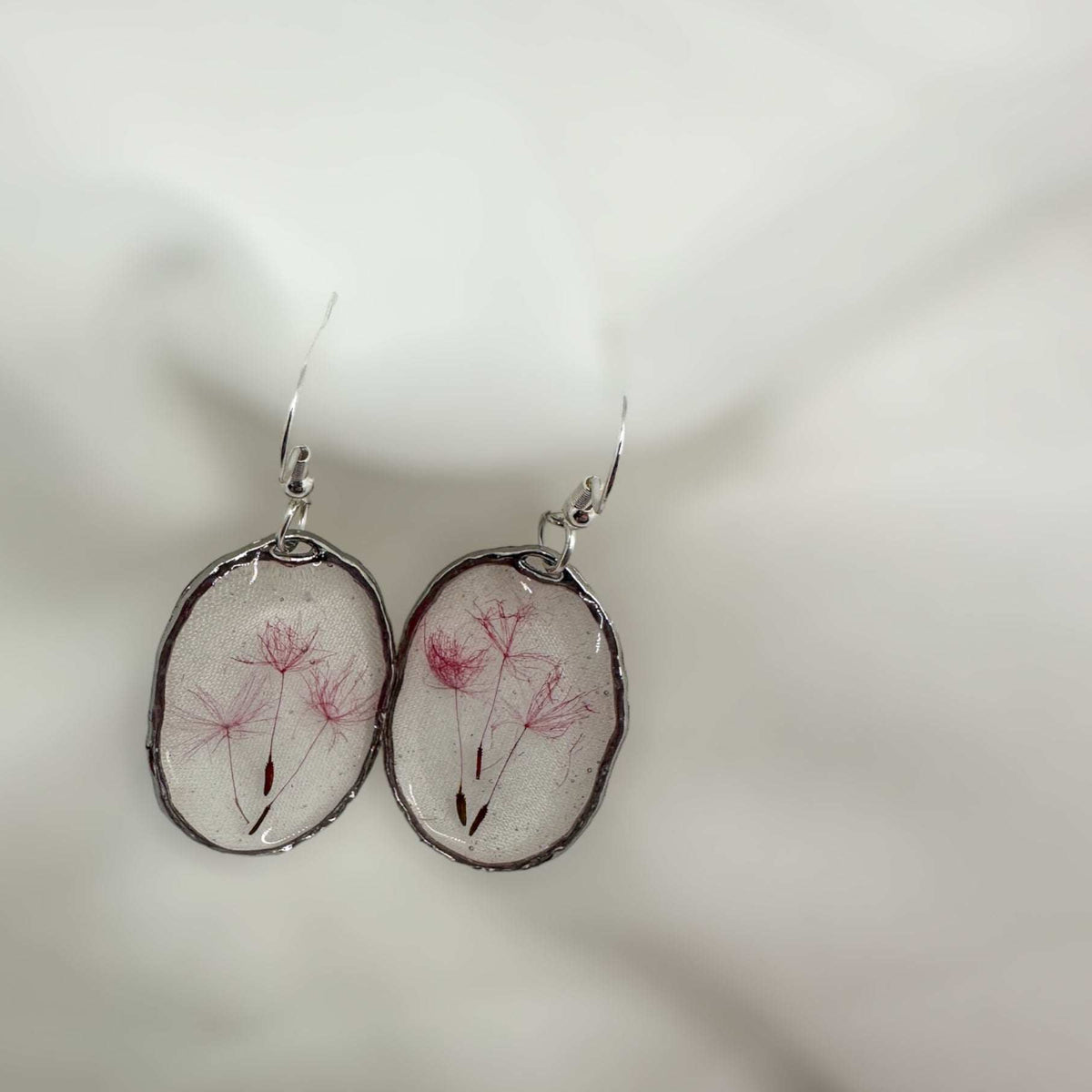 Fairy Wishes Earrings – A Pair of Dandelion Dreams & Coloured Wishes