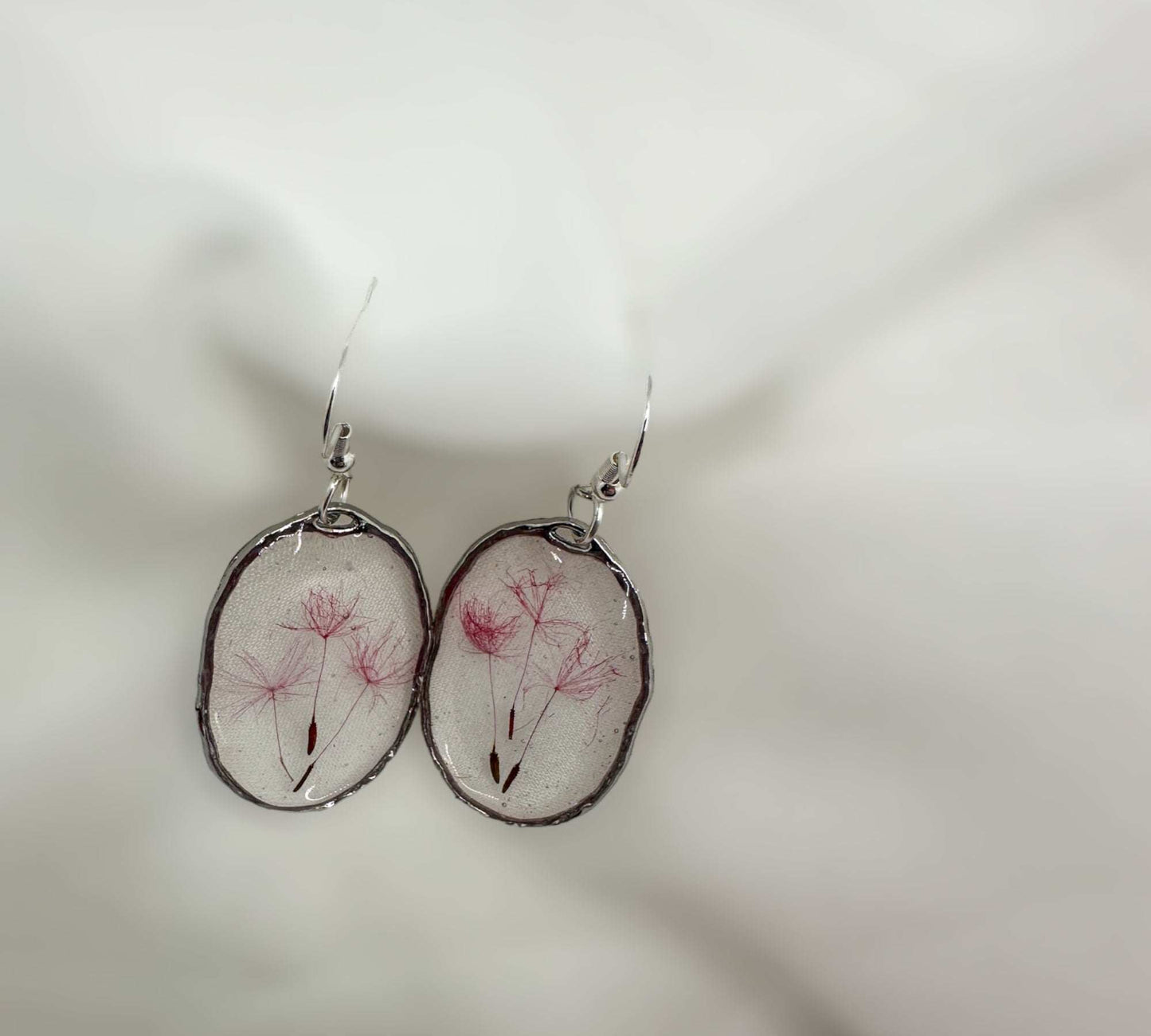 Fairy Wishes Earrings – A Pair of Dandelion Dreams & Coloured Wishes