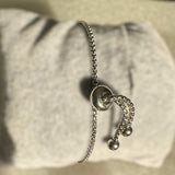 Fairy Wishes Bracelet -Wish Charm Bracelet Handmade with Tinted Wishes