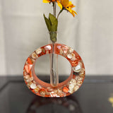 Vase - Epoxy Resin Bud Vase / Propagation Station Ocean Home Decor